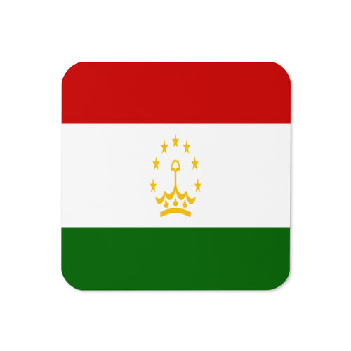 National Flag Coasters - Collection 2 Tajikistan / 3.74x3.74
