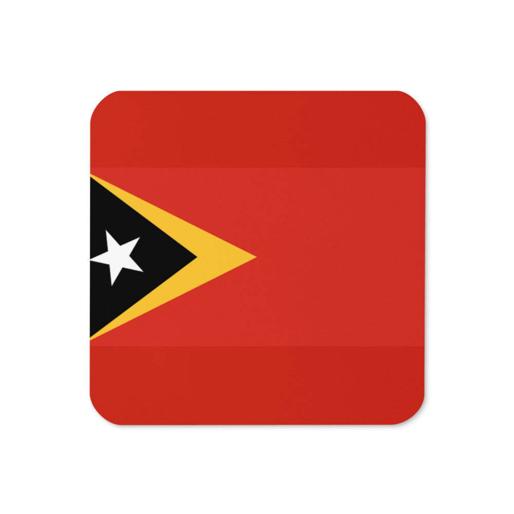 National Flag Coasters - Collection 2 Timor-Leste coaster
