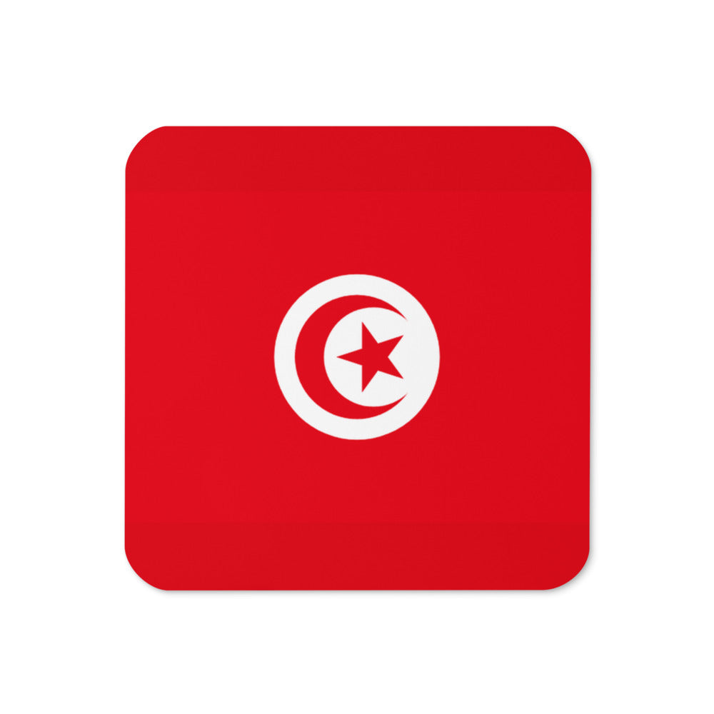 National Flag Coasters - Collection 2 Tunisia coaster