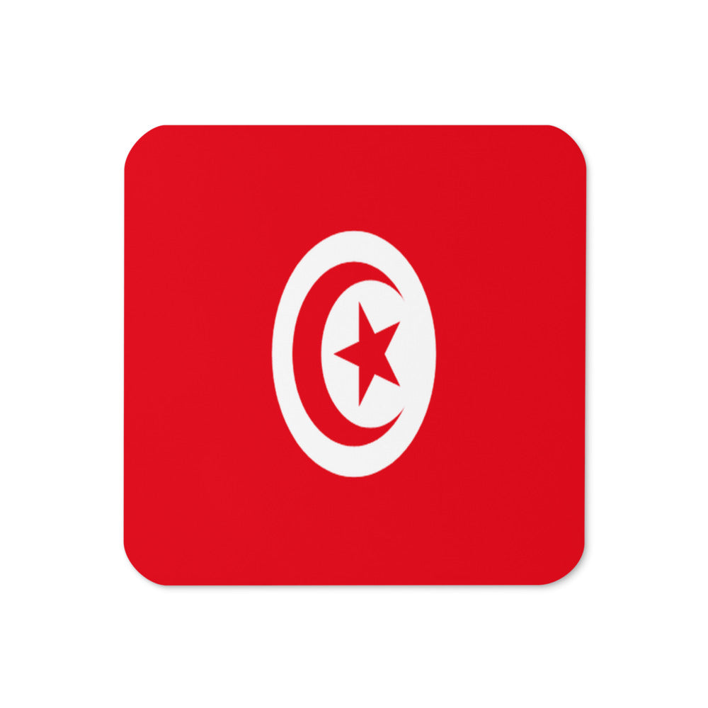 National Flag Coasters - Collection 2 Tunisia coaster