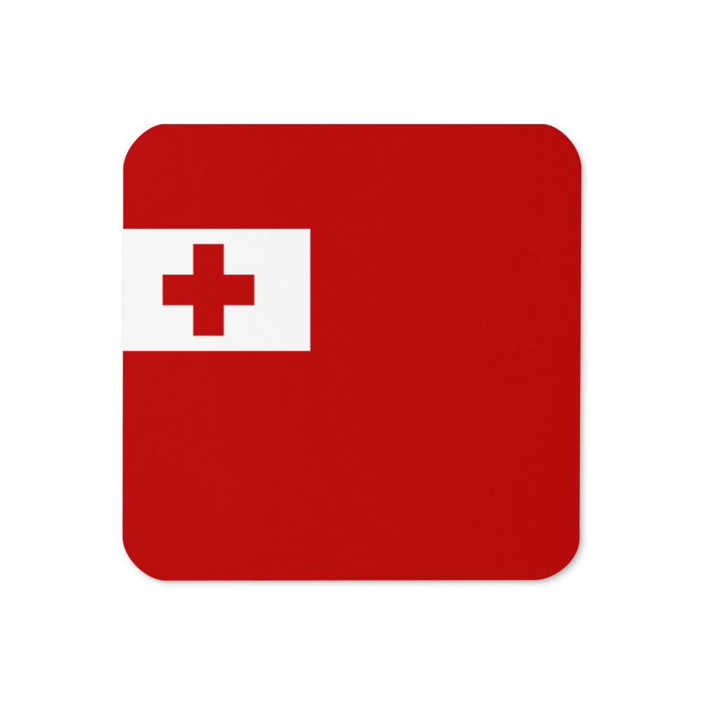 National Flag Coasters - Collection 2 Tonga coaster