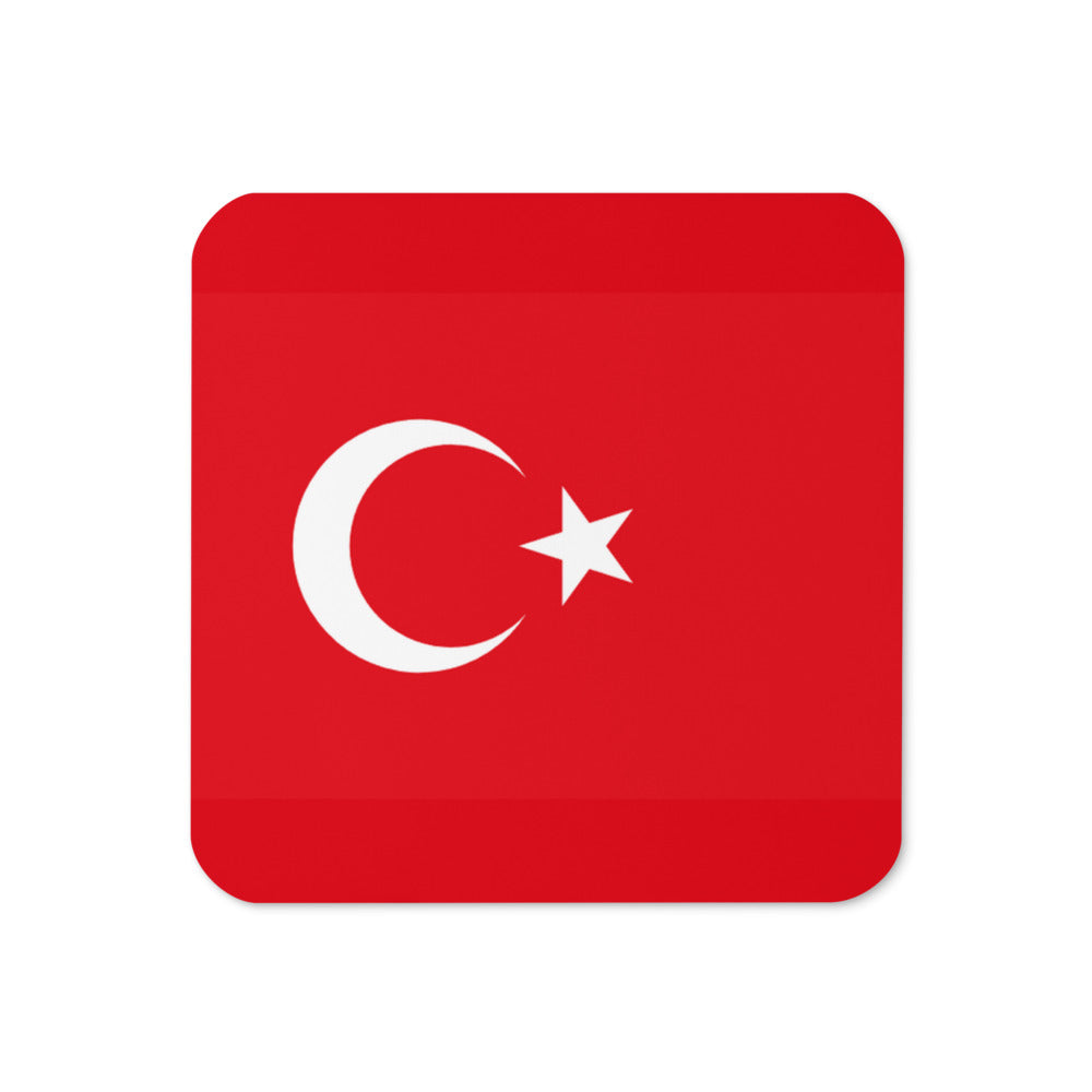 National Flag Coasters - Collection 2 Turkey coaster