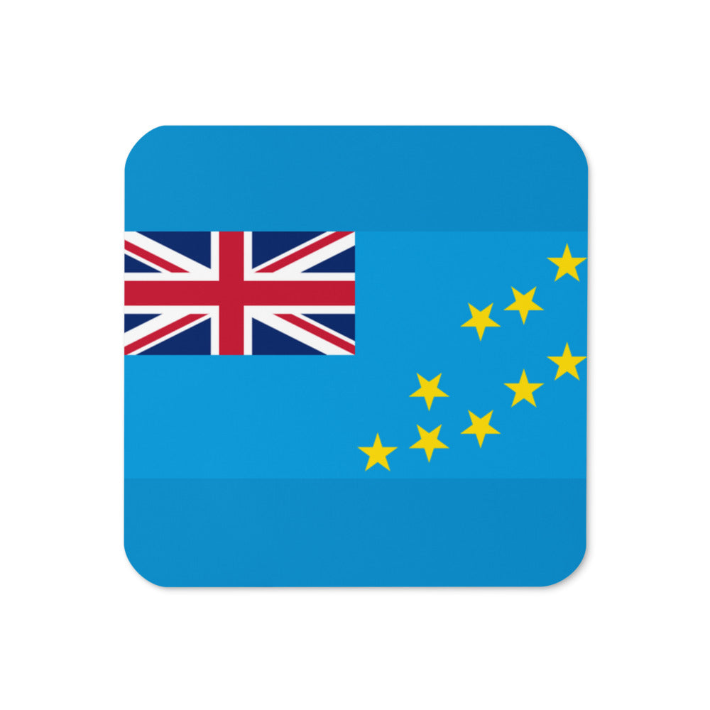 National Flag Coasters - Collection 2 Tuvalu coaster