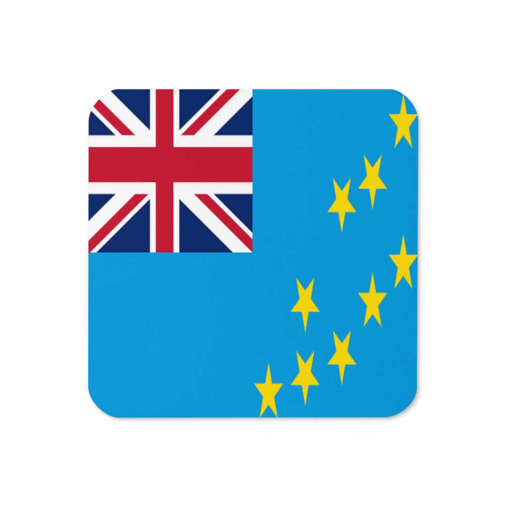 National Flag Coasters - Collection 2 Tuvalu coaster