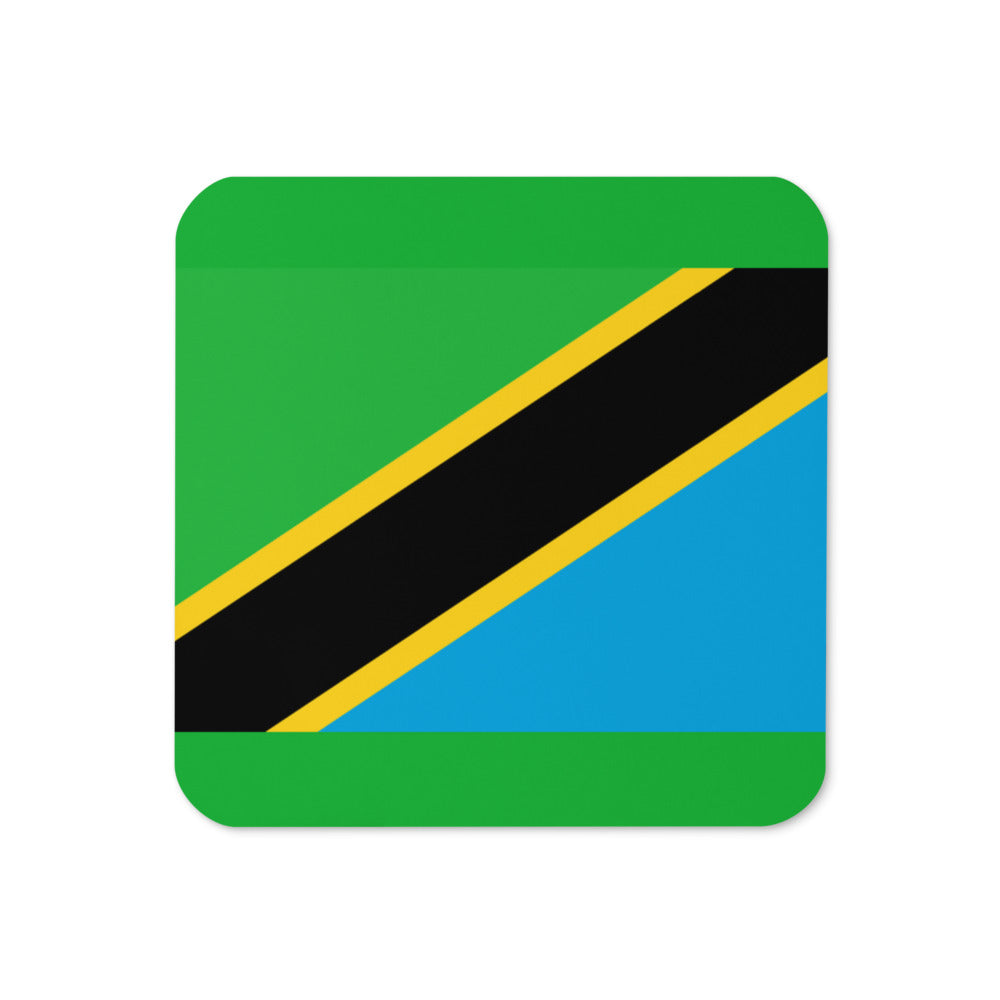 National Flag Coasters - Collection 2 Tanzania coaster