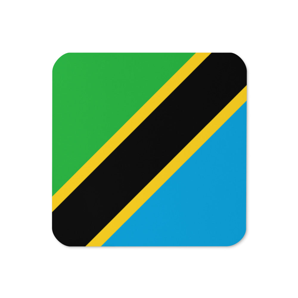 National Flag Coasters - Collection 2 Tanzania coaster