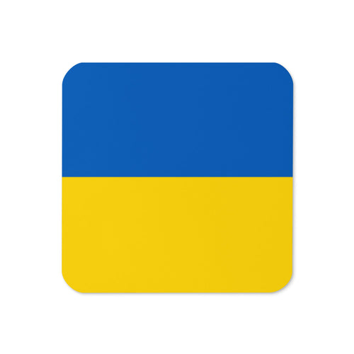 National Flag Coasters - Collection 2 Ukraine / 3.74x3.74