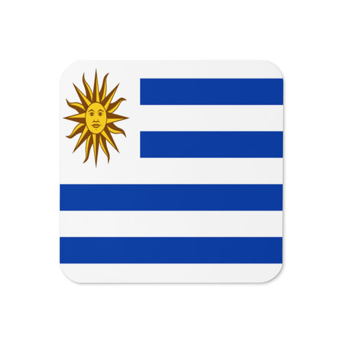 National Flag Coasters - Collection 2 Uruguay / 3.74x3.74