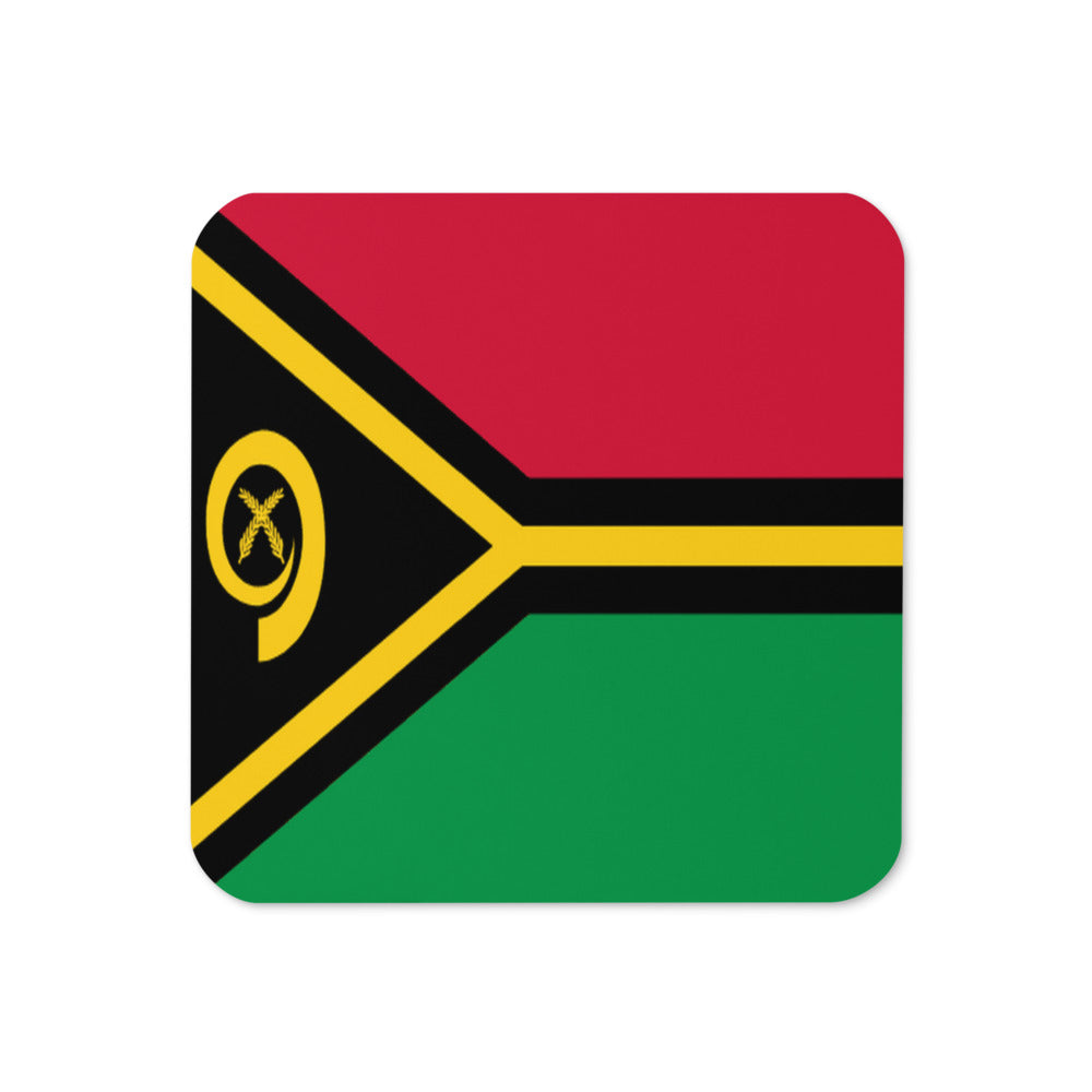 National Flag Coasters - Collection 2 Vanuatu coaster