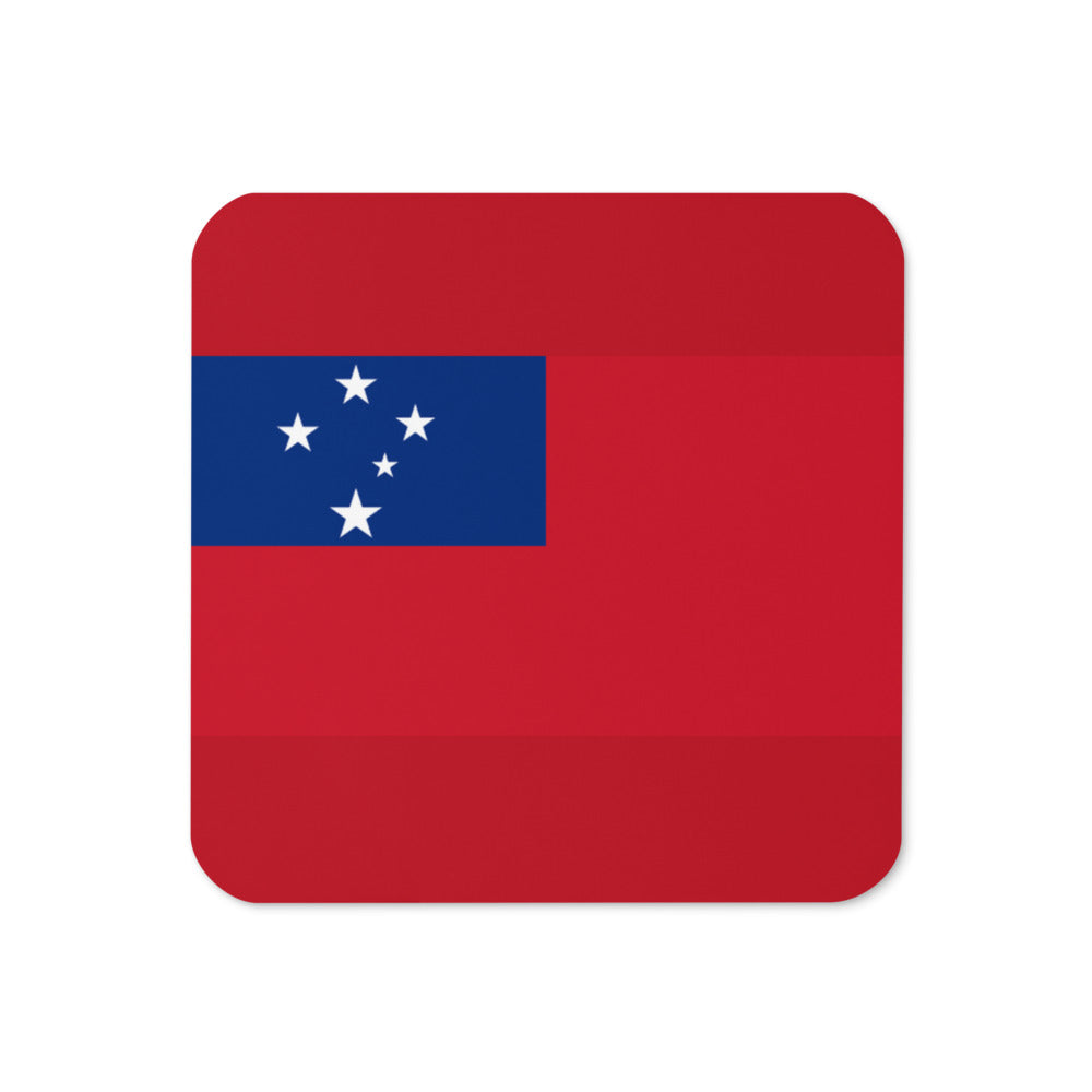 National Flag Coasters - Collection 2 Samoa coaster