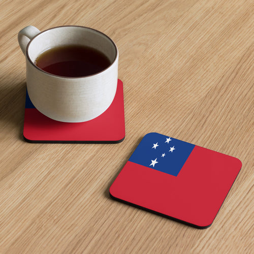 National Flag Coasters - Collection 2 Samoa / 3.74x3.74