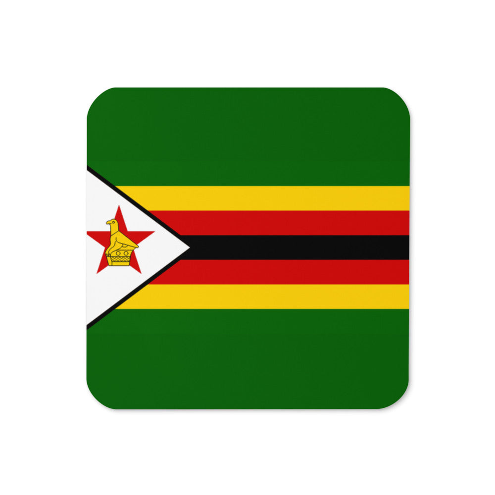 National Flag Coasters - Collection 2 Zimbabwe coaster
