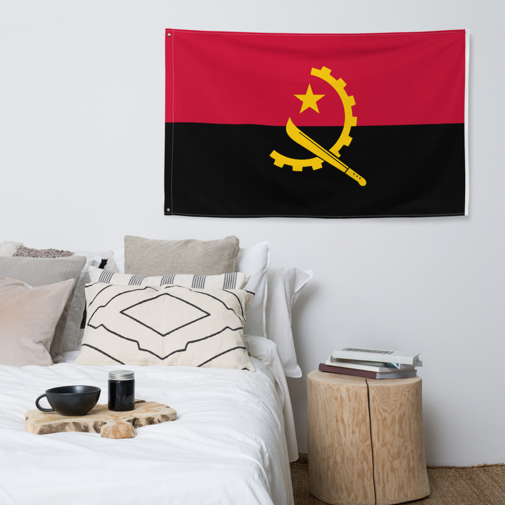 National Flag Wall Flags - Collection 1 Angola flag