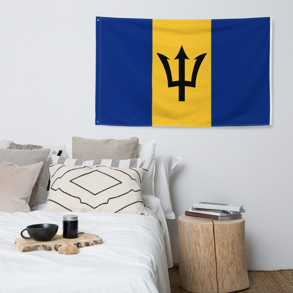 National Flag Wall Flags - Collection 1 Barbados flag