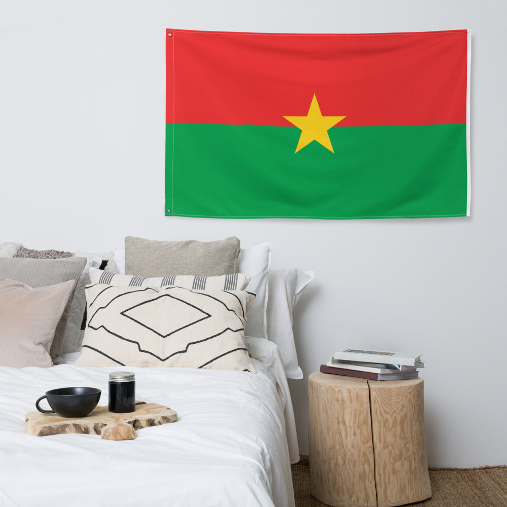 National Flag Wall Flags - Collection 1 Burkina Faso flag