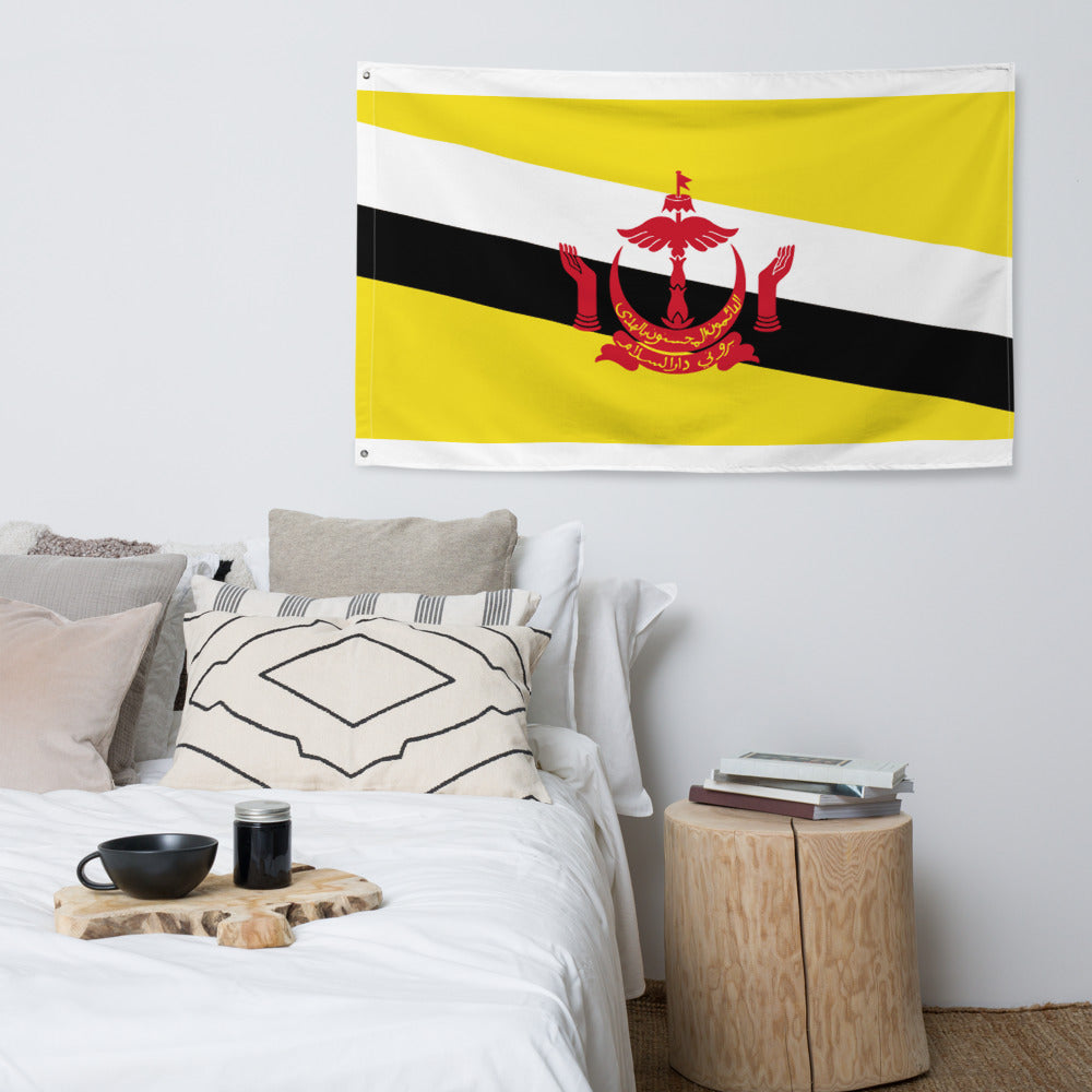 National Flag Wall Flags - Collection 1 Brunei flag