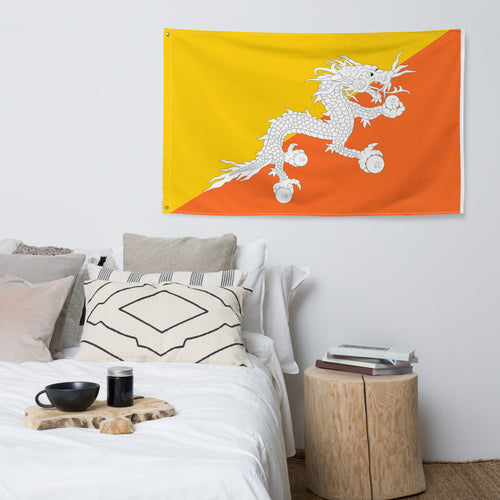 National Flag Wall Flags - Collection 1 Bhutan