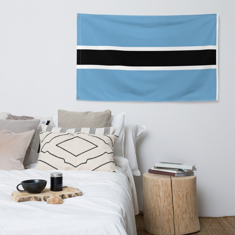 National Flag Wall Flags - Collection 1 Botswana flag
