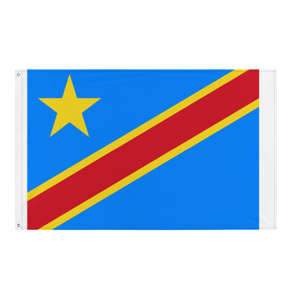 National Flag Wall Flags - Collection 2 Democratic Republic of the Congo flag