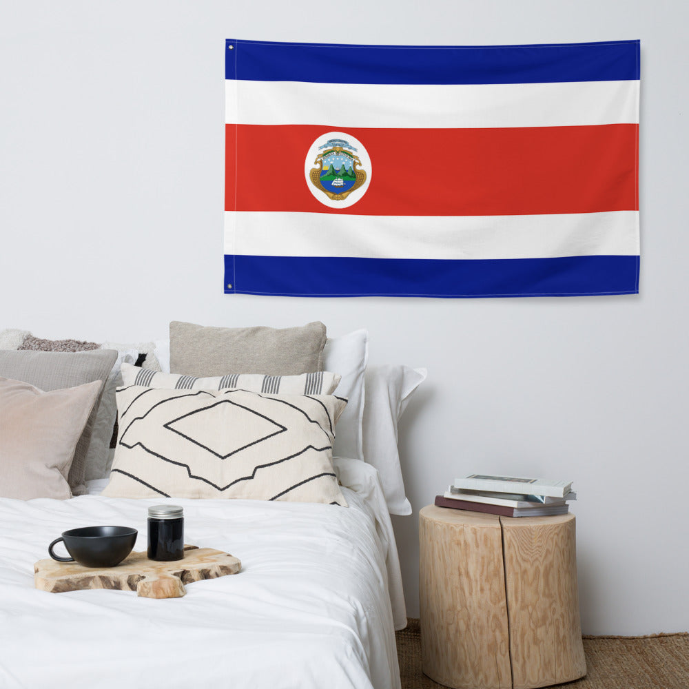 National Flag Wall Flags - Collection 1 Costa Rica flag