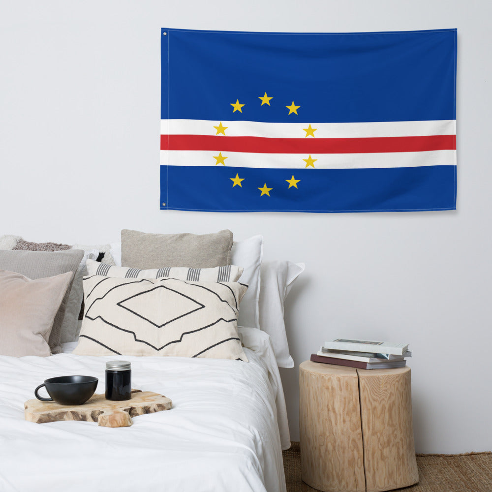 National Flag Wall Flags - Collection 1 Cape Verde flag