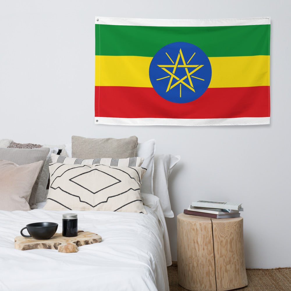 National Flag Wall Flags - Collection 1 Ethiopia flag