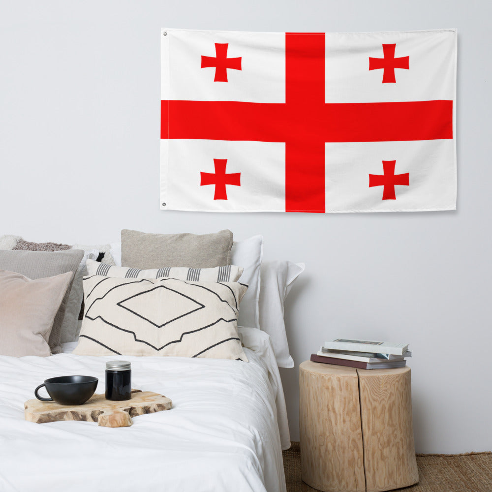 National Flag Wall Flags - Collection 1 Georgia flag