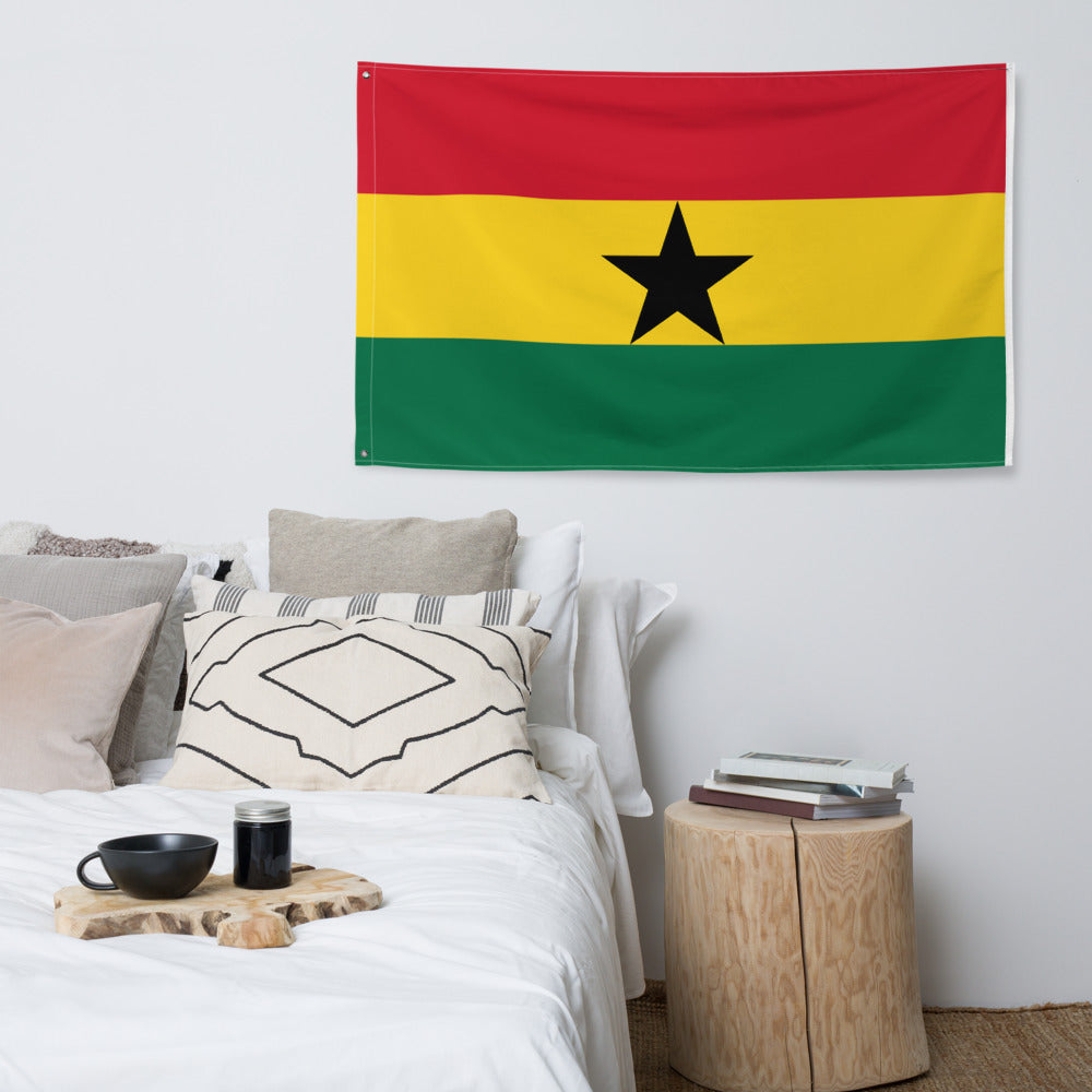 National Flag Wall Flags - Collection 1 Ghana flag