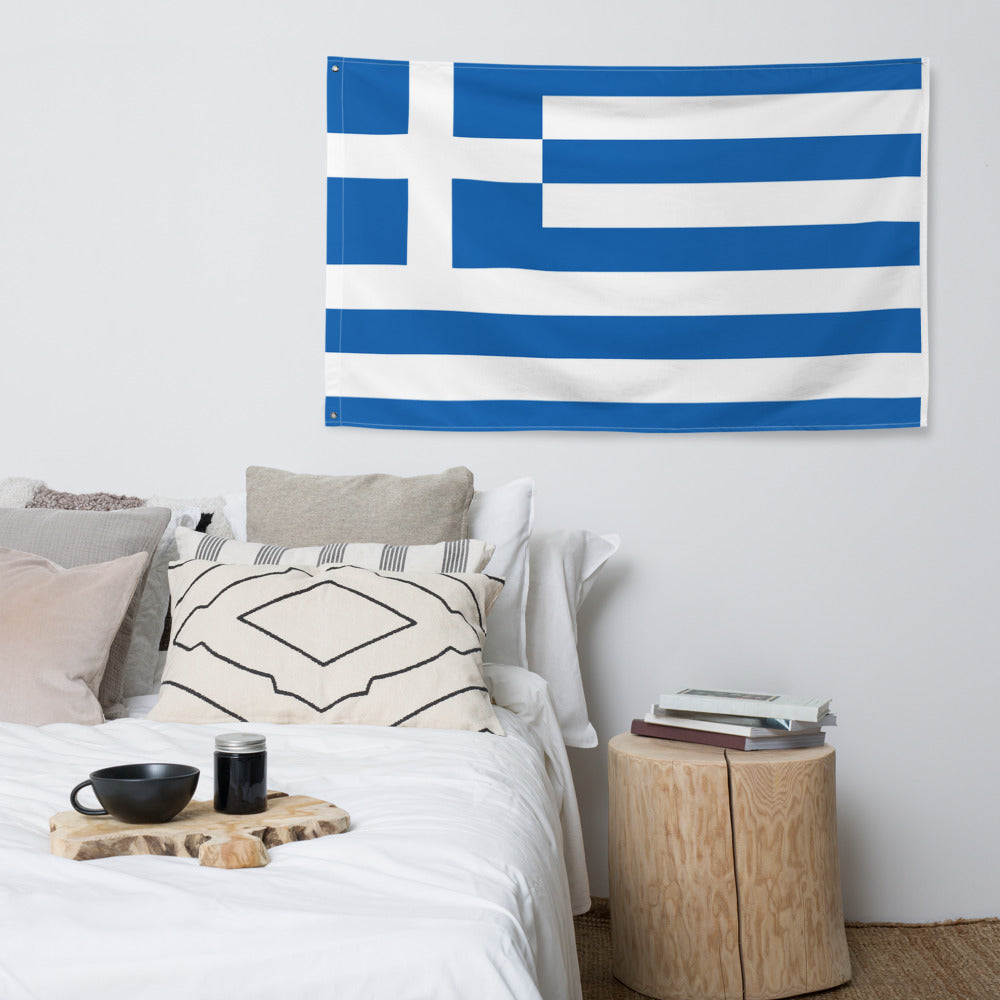 National Flag Wall Flags - Collection 1 Greece flag