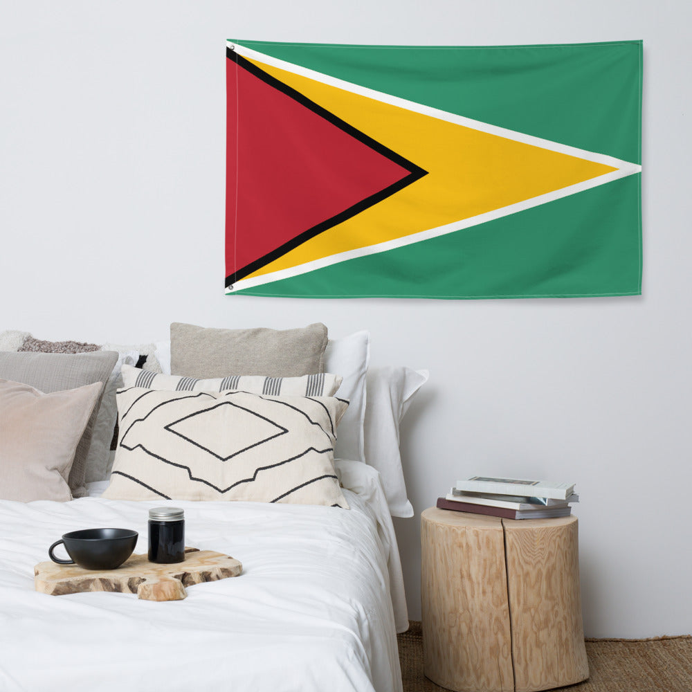 National Flag Wall Flags - Collection 1 Guyana flag