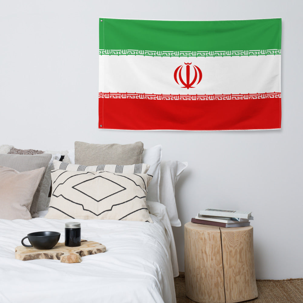 National Flag Wall Flags - Collection 1 Iran flag