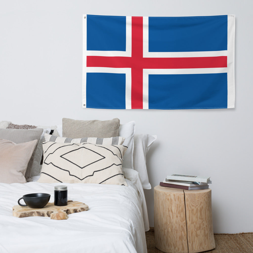 National Flag Wall Flags - Collection 1 Iceland flag