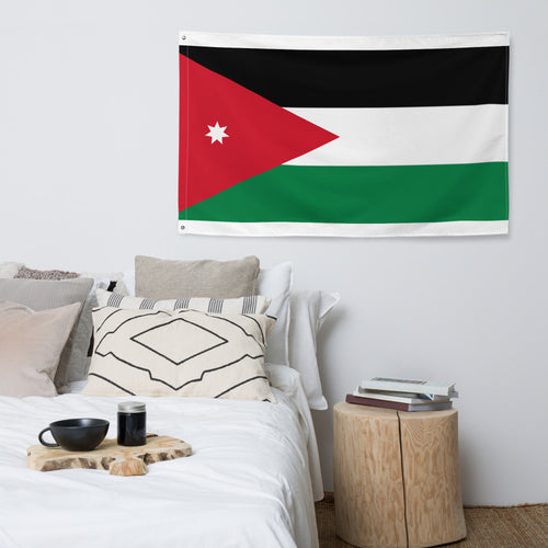 National Flag Wall Flags - Collection 1 Jordan