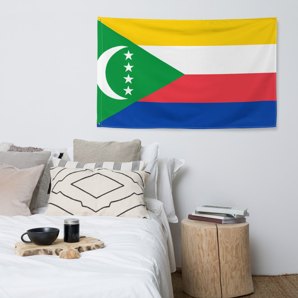 National Flag Wall Flags - Collection 1 Comoros flag
