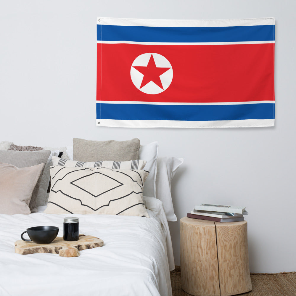 National Flag Wall Flags - Collection 1 North Korea flag