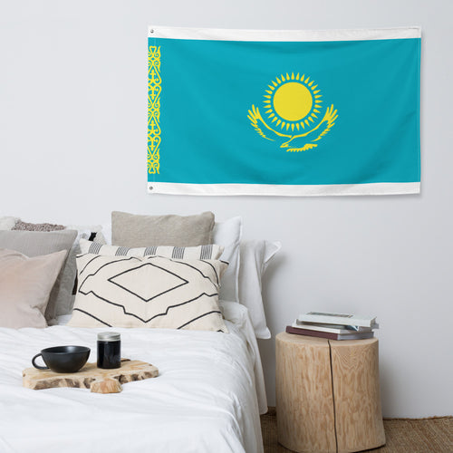 National Flag Wall Flags - Collection 1 Kazakhstan
