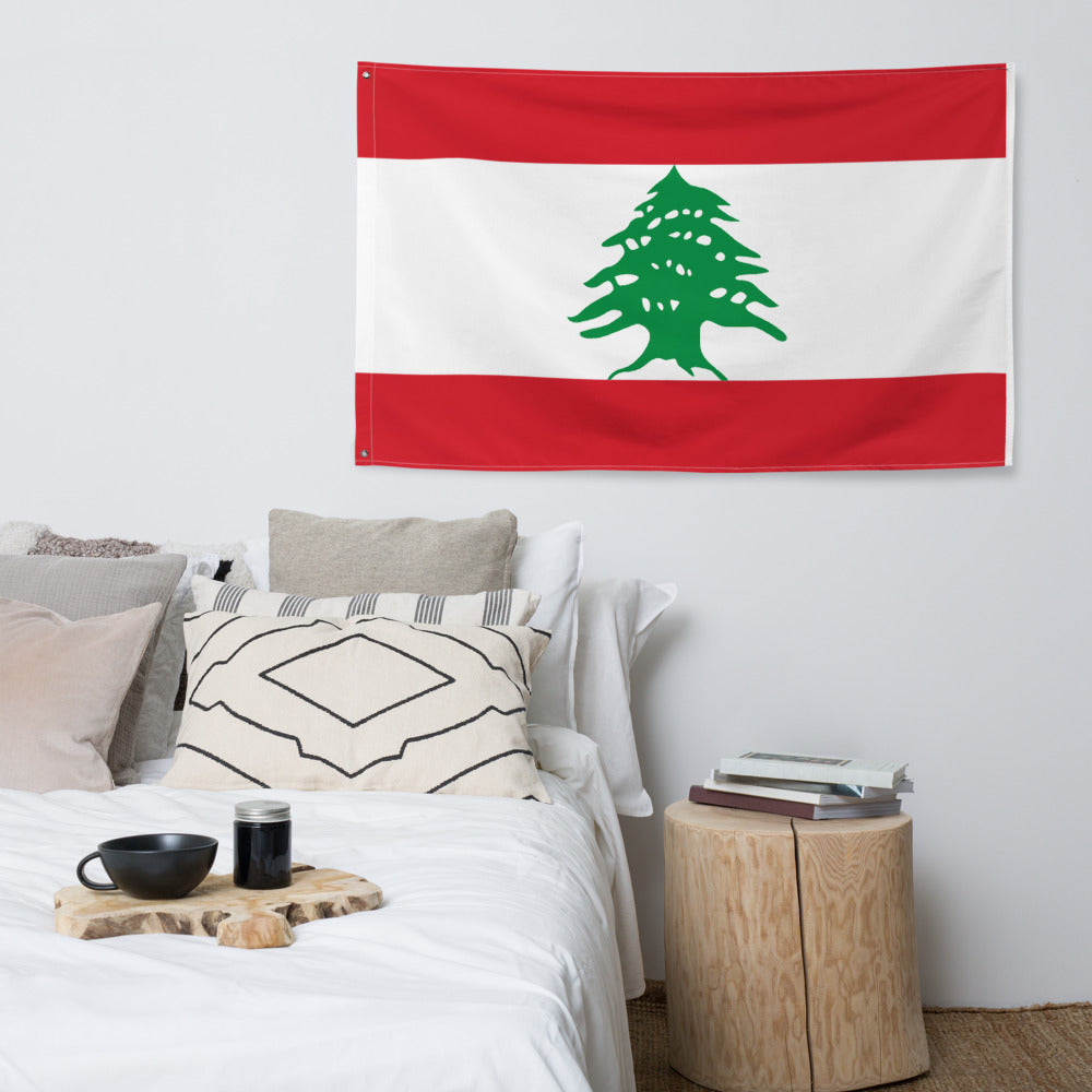 National Flag Wall Flags - Collection 1 Lebanon flag