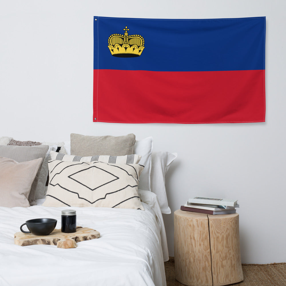 National Flag Wall Flags - Collection 1 Liechtenstein flag