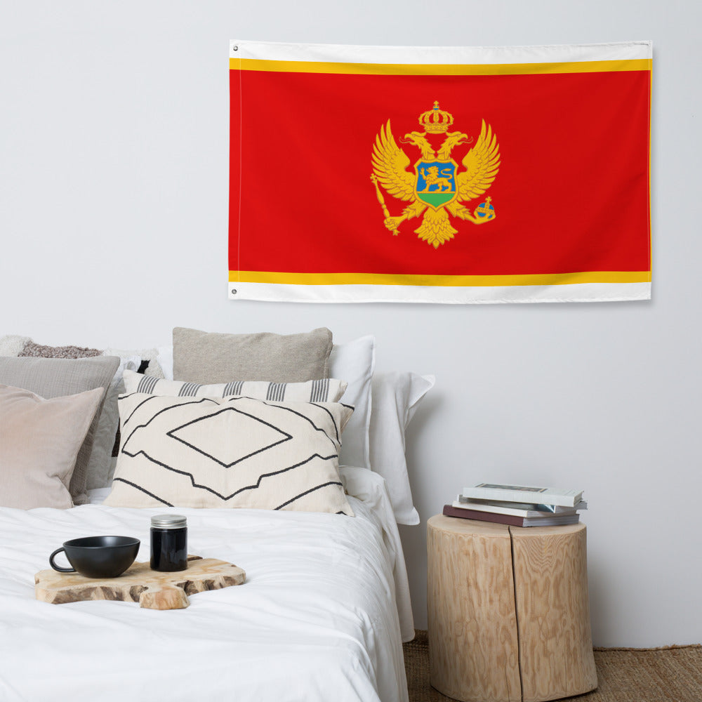 National Flag Wall Flags - Collection 2 Montenegro flag