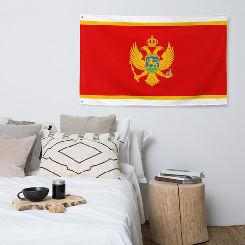 National Flag Wall Flags - Collection 2 Montenegro