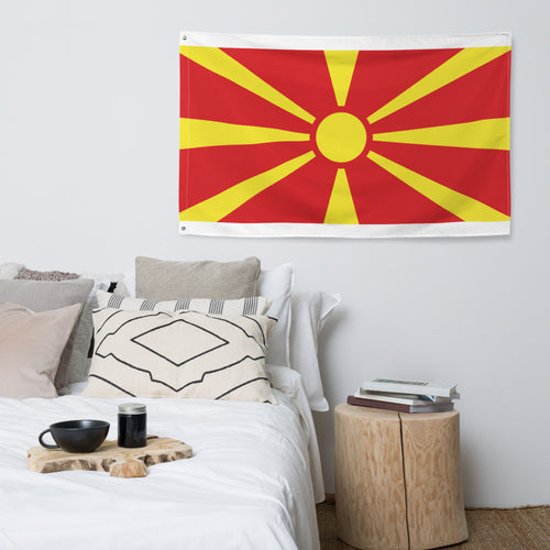 National Flag Wall Flags - Collection 2 North Macedonia