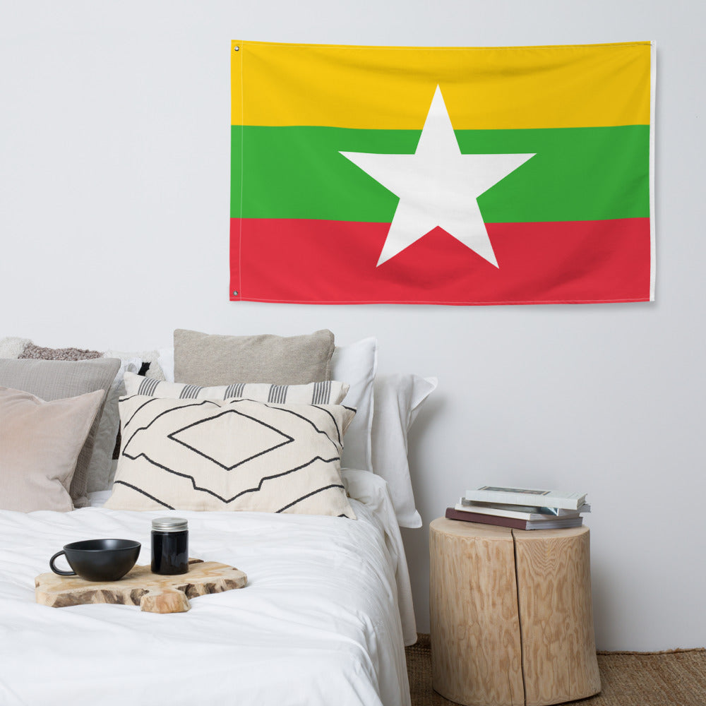 National Flag Wall Flags - Collection 2 Myanmar flag
