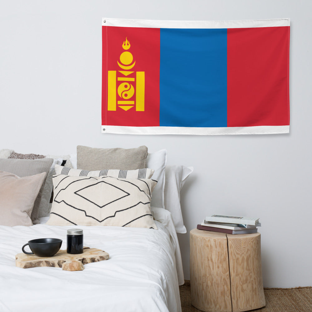 National Flag Wall Flags - Collection 2 Mongolia flag