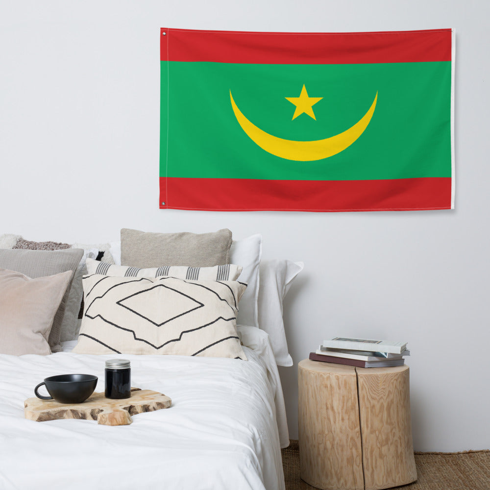 National Flag Wall Flags - Collection 2 Mauritania flag
