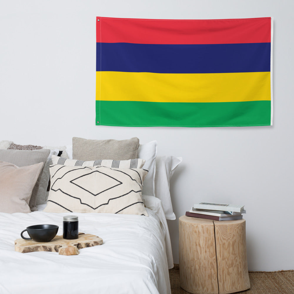 National Flag Wall Flags - Collection 2 Mauritius flag