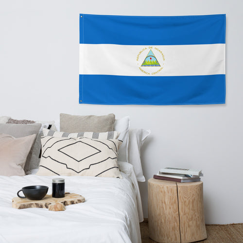 National Flag Wall Flags - Collection 2 Nicaragua