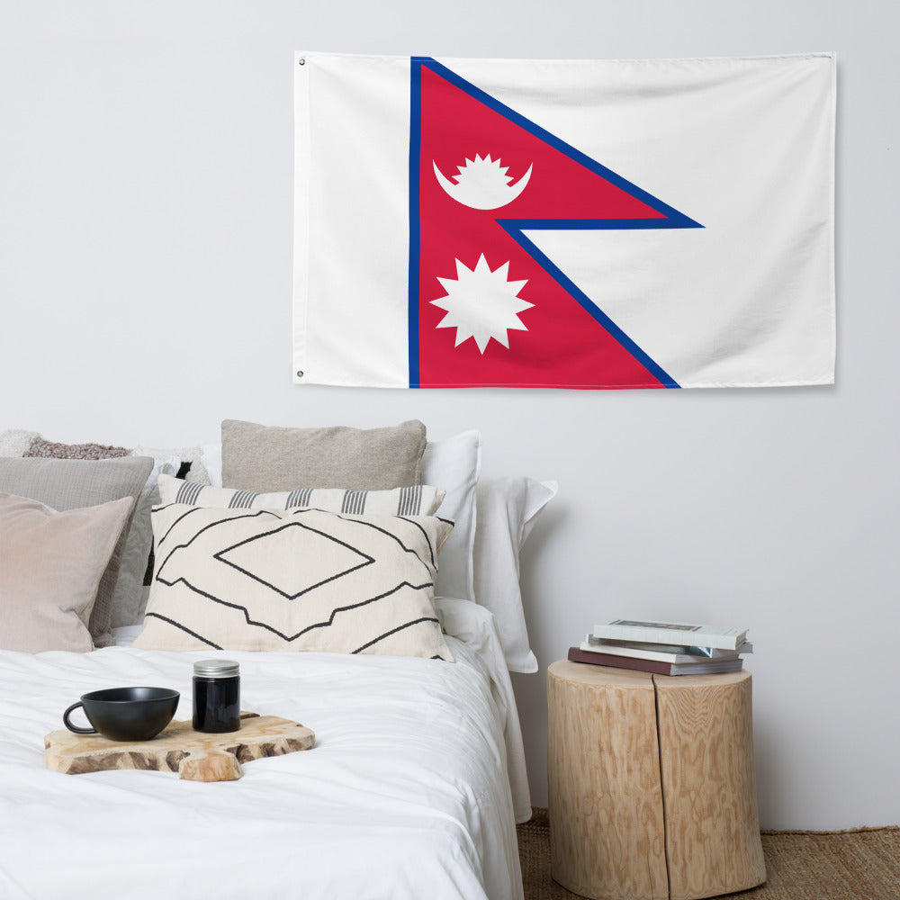 National Flag Wall Flags - Collection 2 Nepal flag
