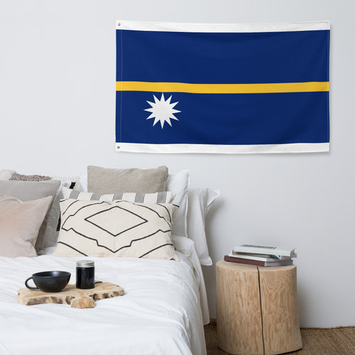 National Flag Wall Flags - Collection 2 Nauru