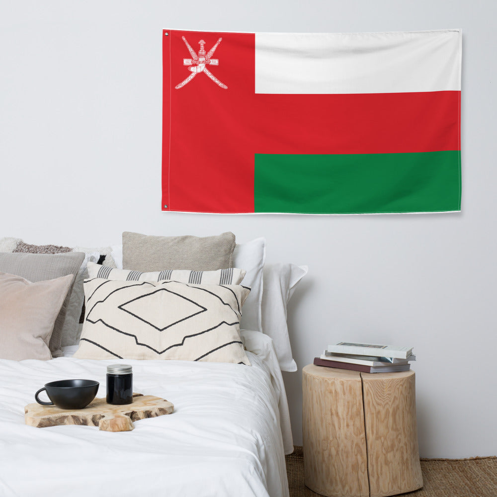 National Flag Wall Flags - Collection 2 Oman flag