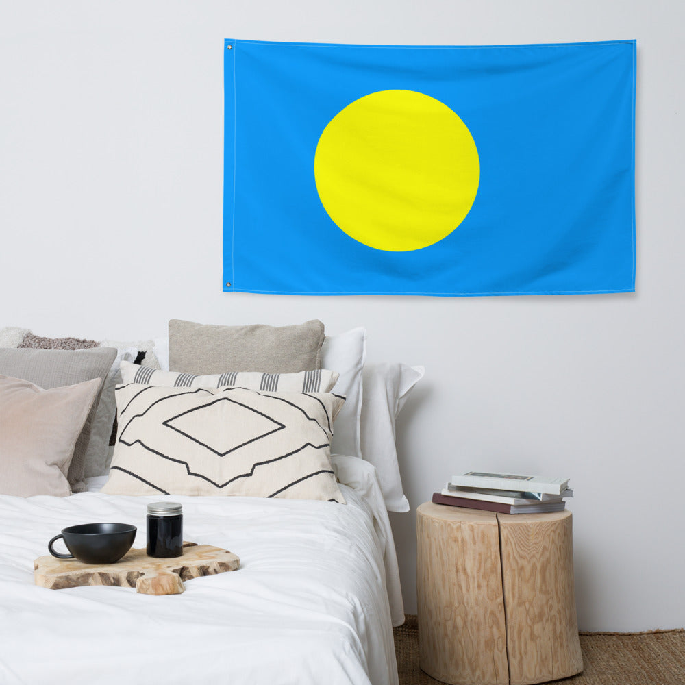 National Flag Wall Flags - Collection 2 Palau flag